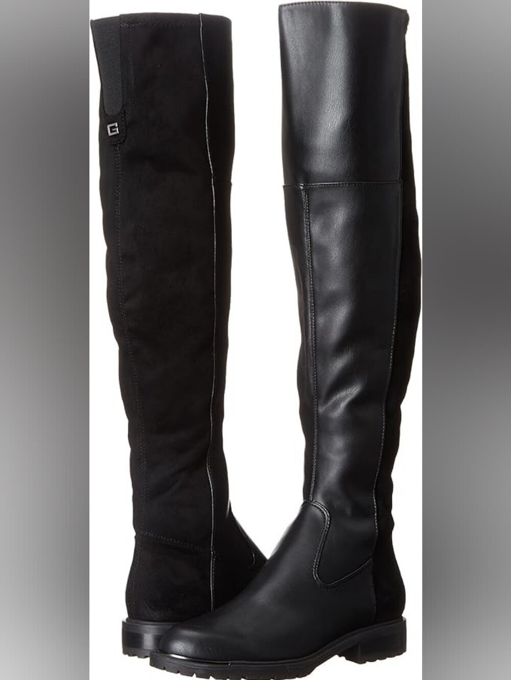 G By Guess Over-The-Knee Black Women's Boots
